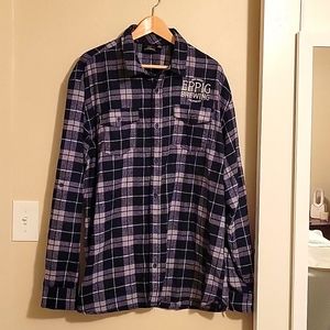NWT Burnside brewery flannel